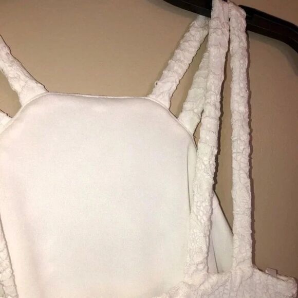 B Darlin White Lace Hi/Lo Dress Size 5/6 NWT - Picture 7 of 7